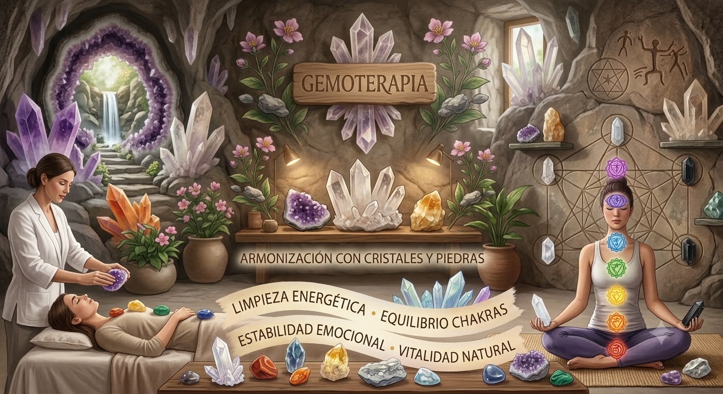 Gemoterapia — Equilibrio de Chakras