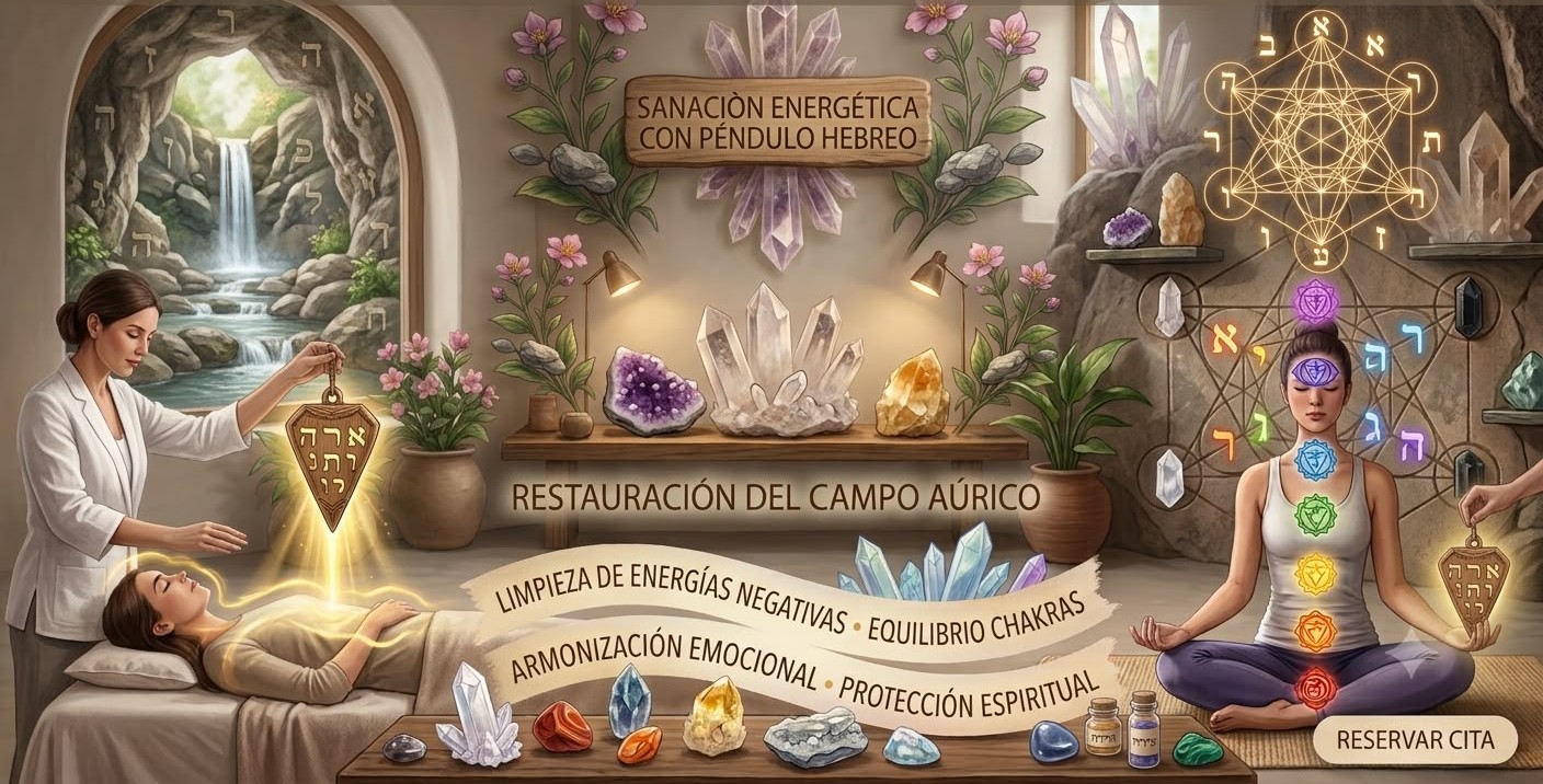 Sanación con Péndulo Hebreo